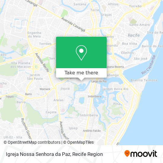 Igreja Nossa Senhora da Paz map