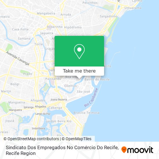 Sindicato Dos Empregados No Comércio Do Recife map