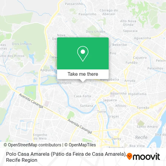 Polo Casa Amarela (Pátio da Feira de Casa Amarela) map