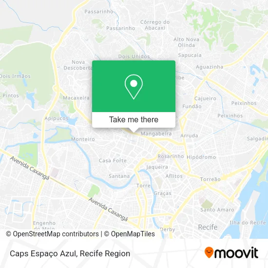 Caps Espaço Azul map
