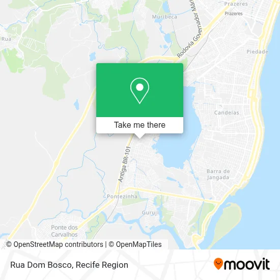 Rua Dom Bosco map