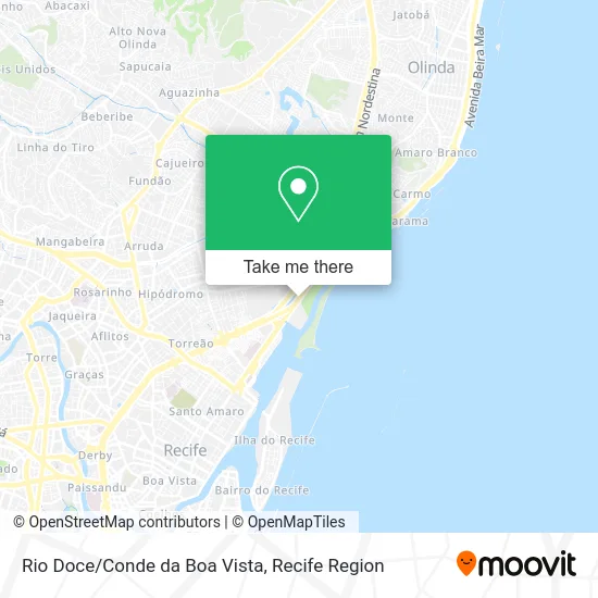 Rio Doce/Conde da Boa Vista map