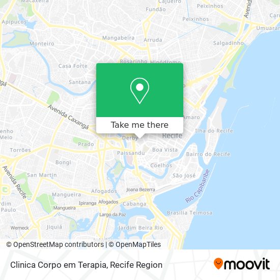 Clinica Corpo em Terapia map