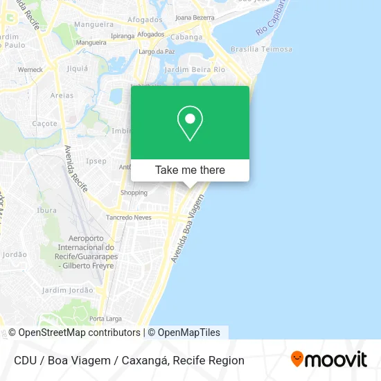 CDU / Boa Viagem / Caxangá map
