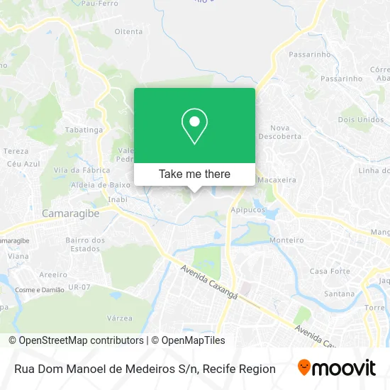 Rua Dom Manoel de Medeiros S/n map