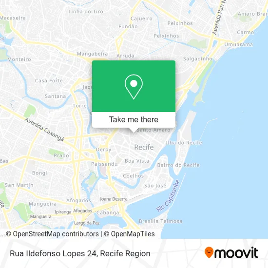Rua Ildefonso Lopes 24 map