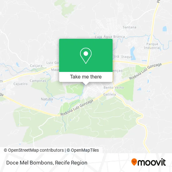 Doce Mel Bombons map
