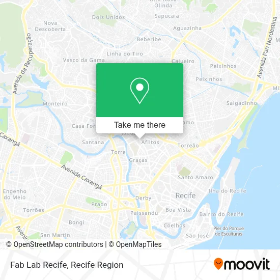Fab Lab Recife map