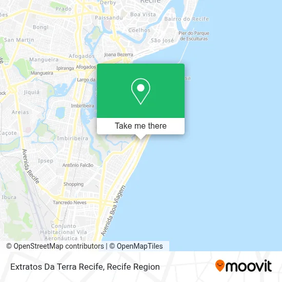 Extratos Da Terra Recife map