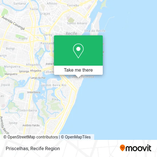 Priscelhas map