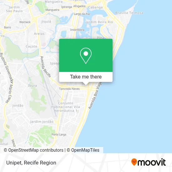 Unipet map