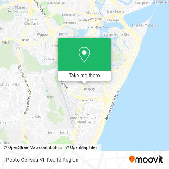 Posto Coliseu VI map