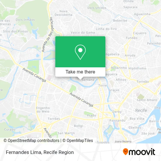 Fernandes Lima map