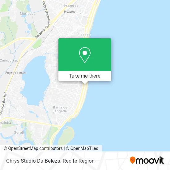 Chrys Studio Da Beleza map