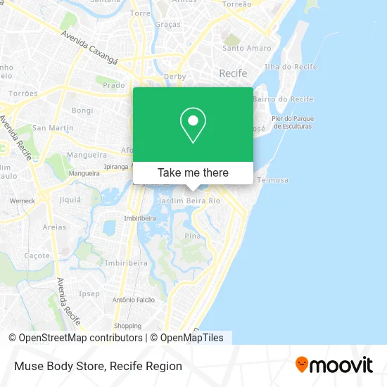 Muse Body Store map