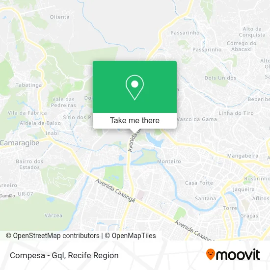 Compesa - Gql map