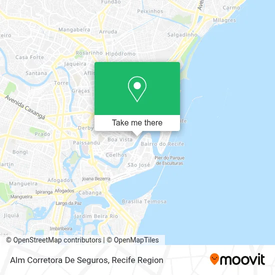 Alm Corretora De Seguros map