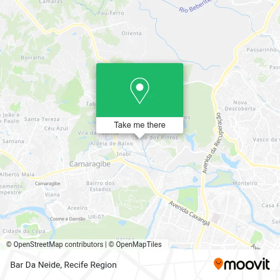 Bar Da Neide map