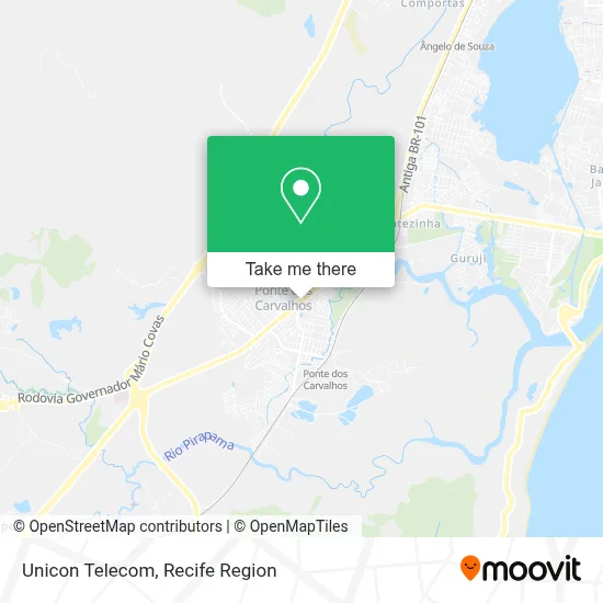 Unicon Telecom map