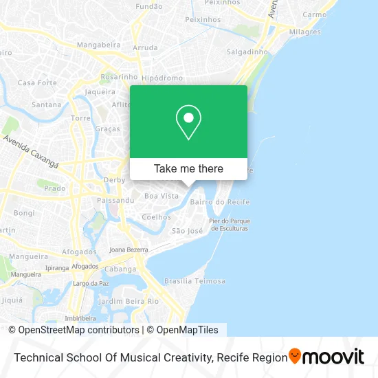 Technical School Of Musical Creativity map