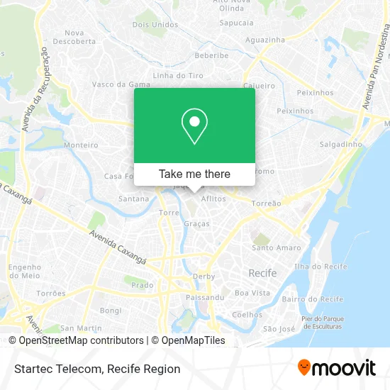 Startec Telecom map