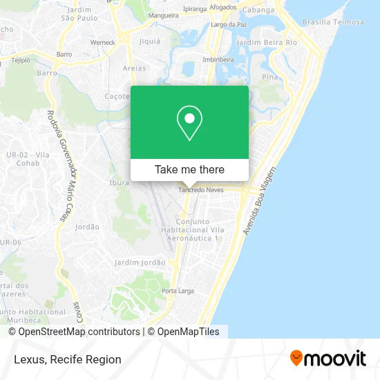 Lexus map