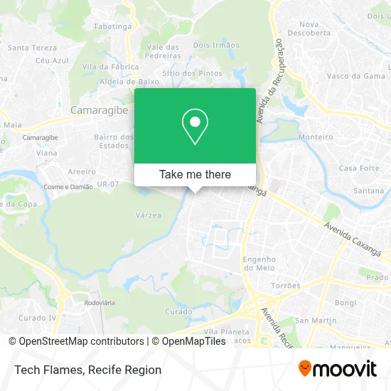 Tech Flames map