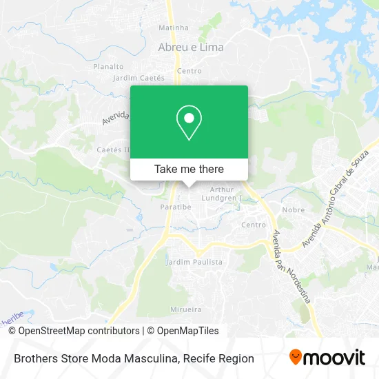 Brothers Store Moda Masculina map