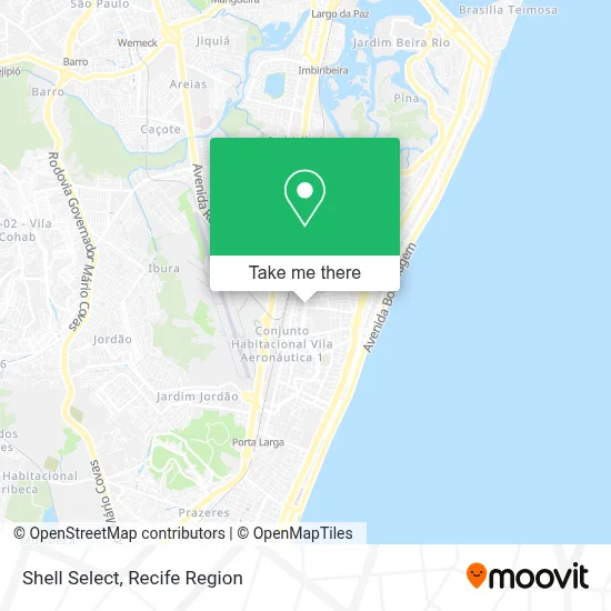 Shell Select map