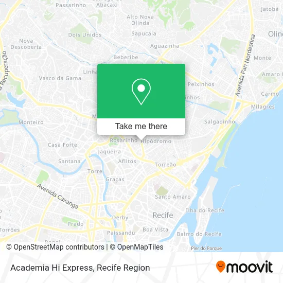 Academia Hi Express map