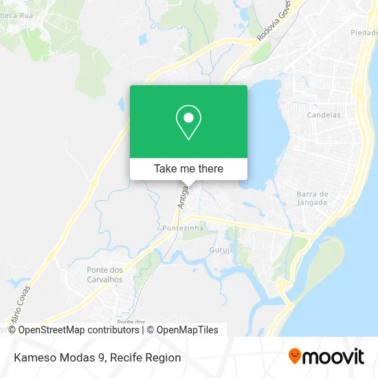 Kameso Modas 9 map