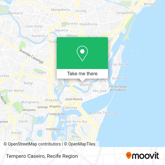 Tempero Caseiro map