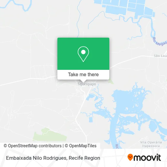 Embaixada Nilo Rodrigues map