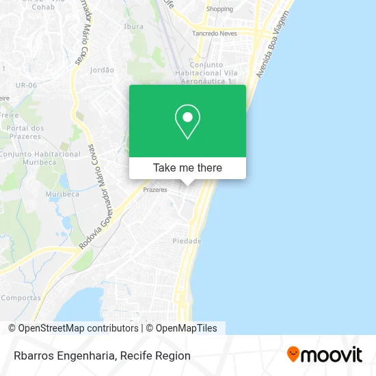 Rbarros Engenharia map