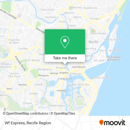 Wf Express map