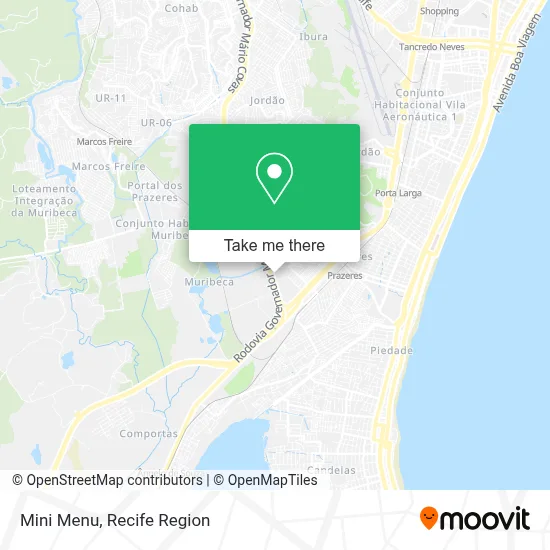 Mini Menu map