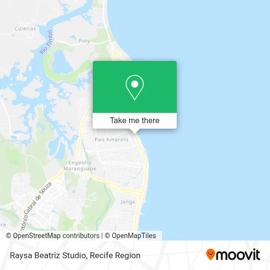 Raysa Beatriz Studio map