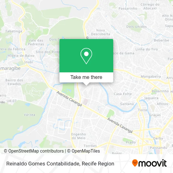 Reinaldo Gomes Contabilidade map