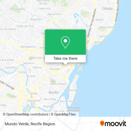 Mundo Verde map