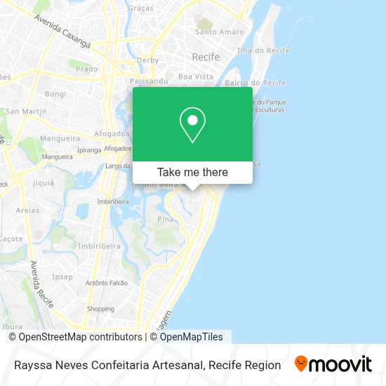 Rayssa Neves Confeitaria Artesanal map