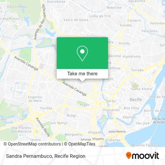 Sandra Pernambuco map