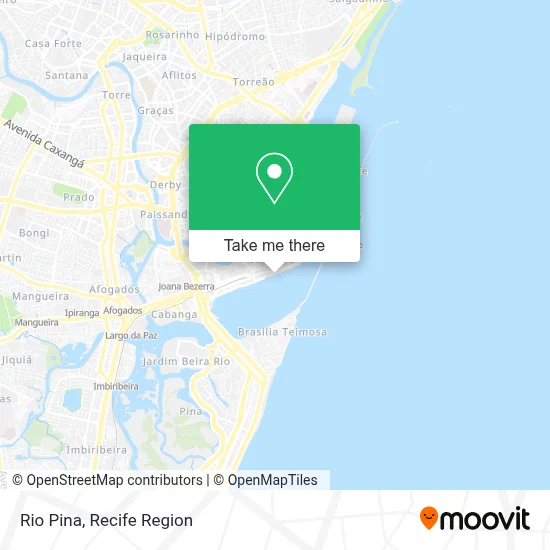Rio Pina map