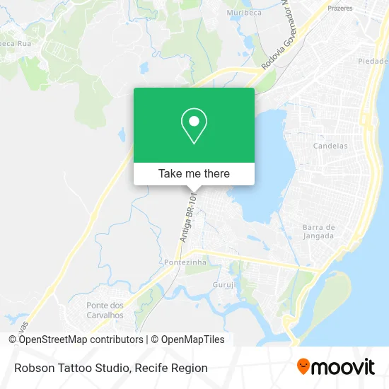 Robson Tattoo Studio map