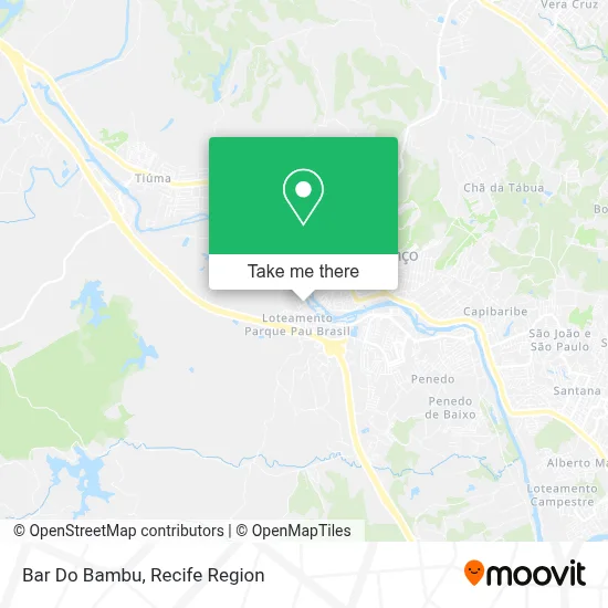 Bar Do Bambu map