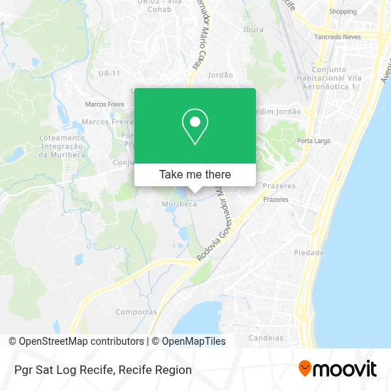 Pgr Sat Log Recife map
