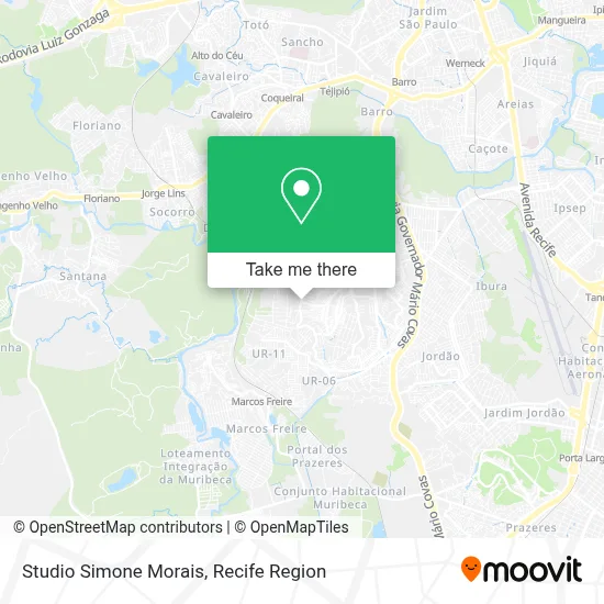 Studio Simone Morais map