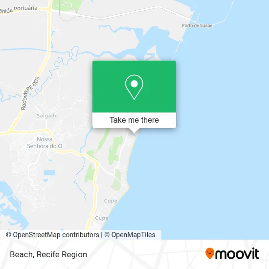 Beach map