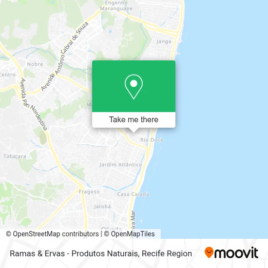 Ramas & Ervas - Produtos Naturais map