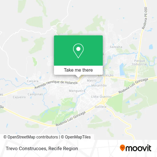 Trevo Construcoes map