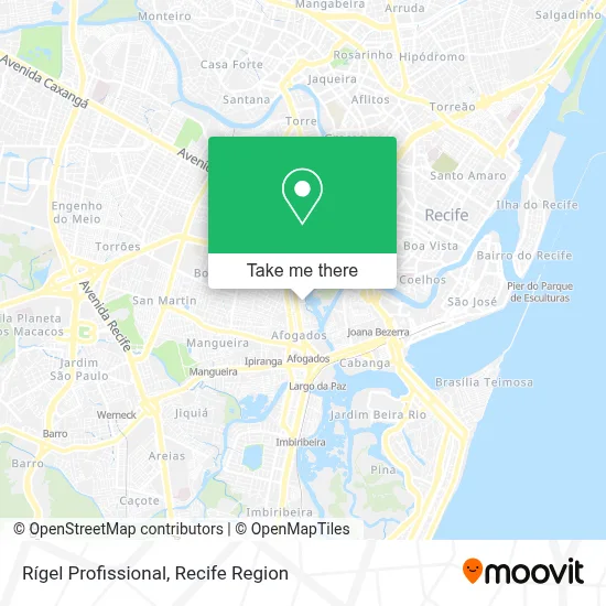 Rígel Profissional map